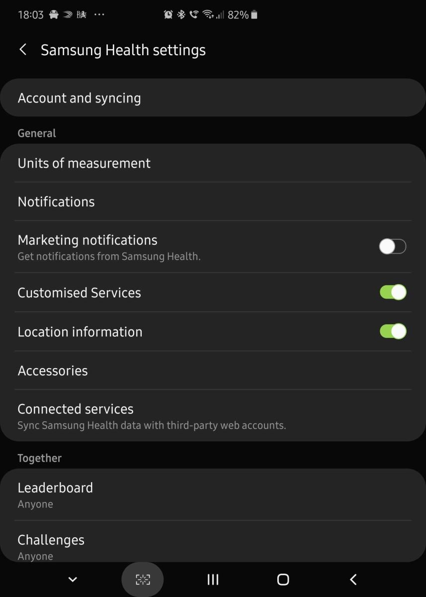 Samsung Health nhận chế độ Dark Mode mới và cải thiện giao diện UI