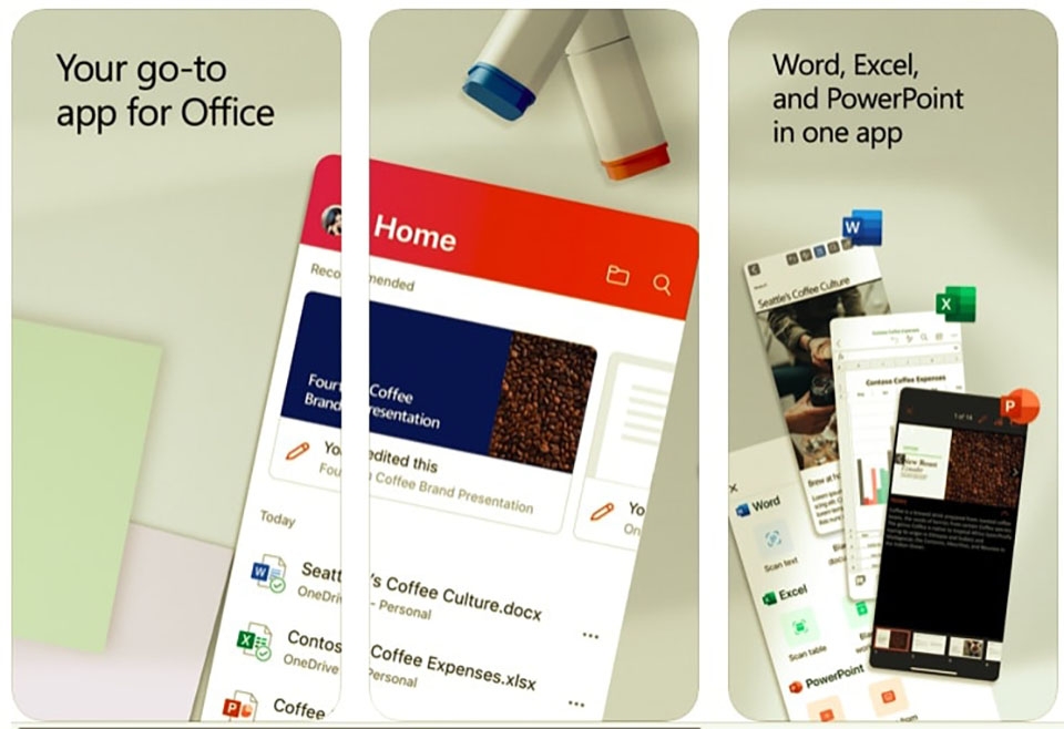 Ứng dụng Microsoft Office được phát hành cho iPhone