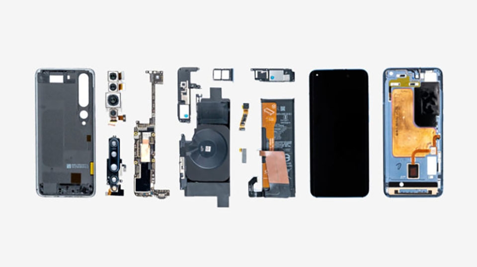 Mổ bụng Xiaomi Mi 10 Pro (ảnh 7) Mổ bụng Xiaomi Mi 10 Pro (ảnh 7)