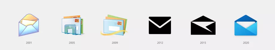 icon mới windows 10