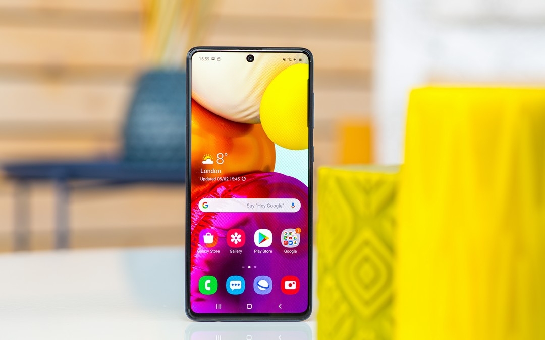 Chi tiết thiết kế Samsung Galaxy A71