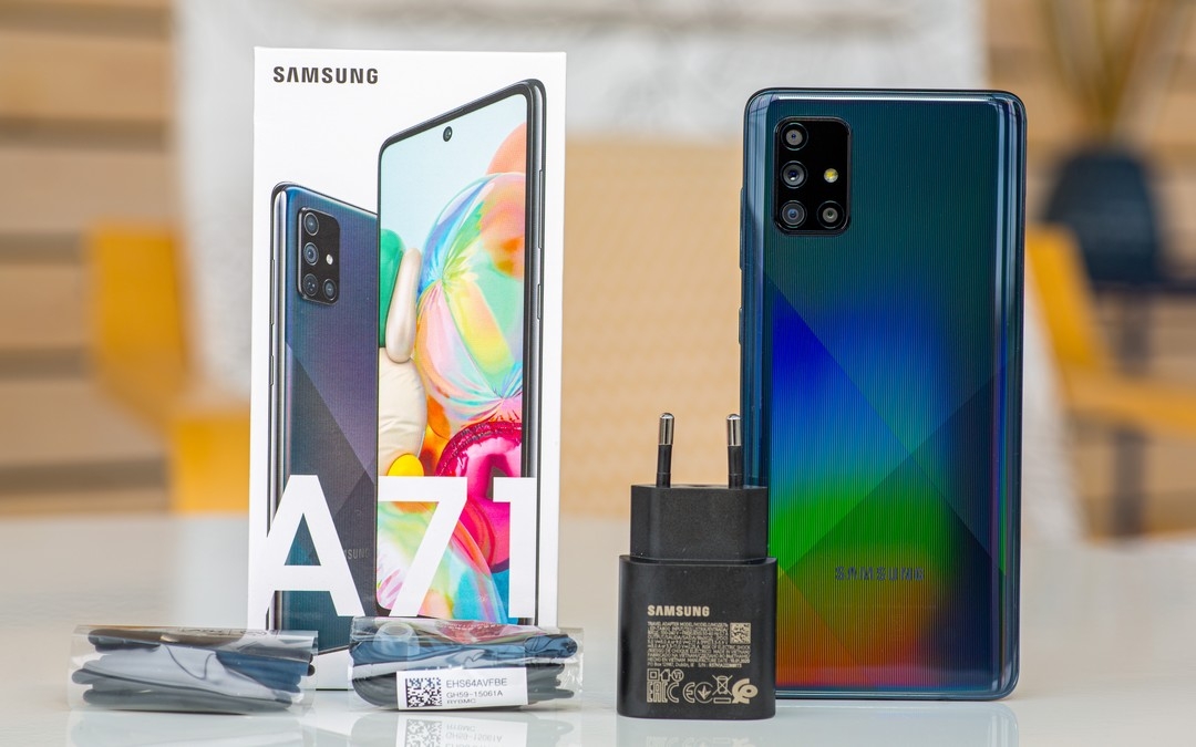 Chi tiết thiết kế Samsung Galaxy A71