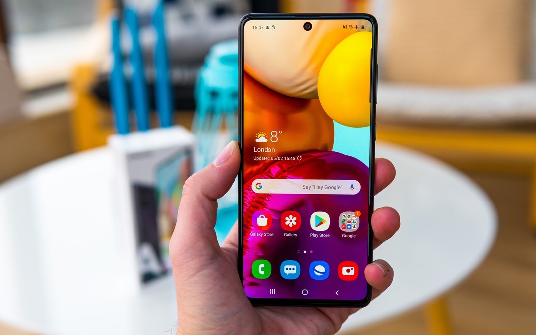 Chi tiết thiết kế Samsung Galaxy A71