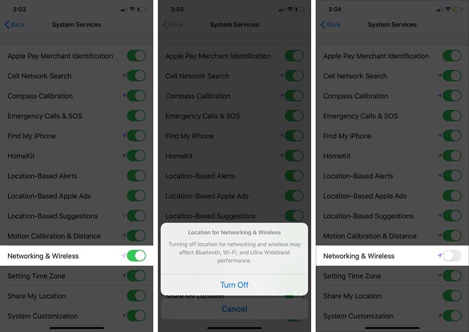 Tắt chip Apple U1 trên iPhone 11