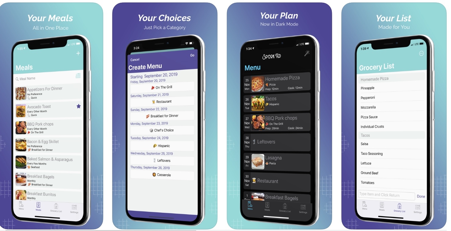 Tải về Menu Planner by Spork Fed