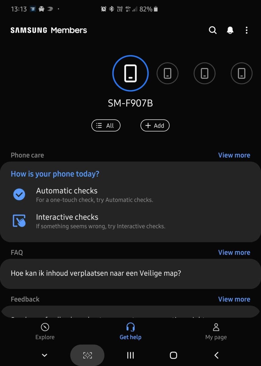 Samsung Members là ứng dụng tiếp theo hỗ trợ Dark Mode