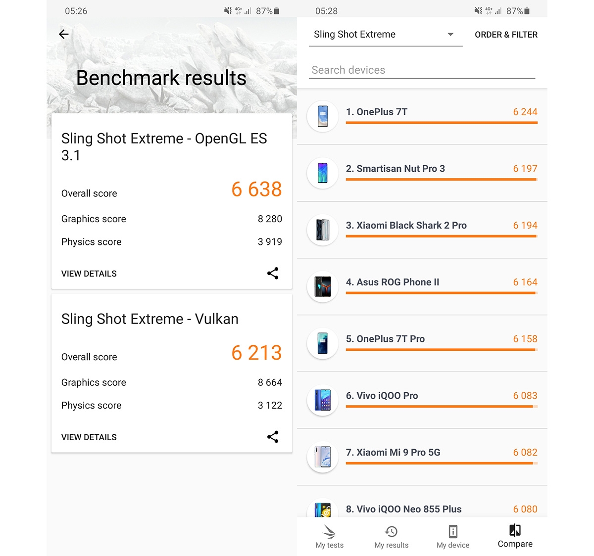 Samsung Galaxy S20 Ultra benchmark 05 Samsung Galaxy S20 Ultra benchmark 05