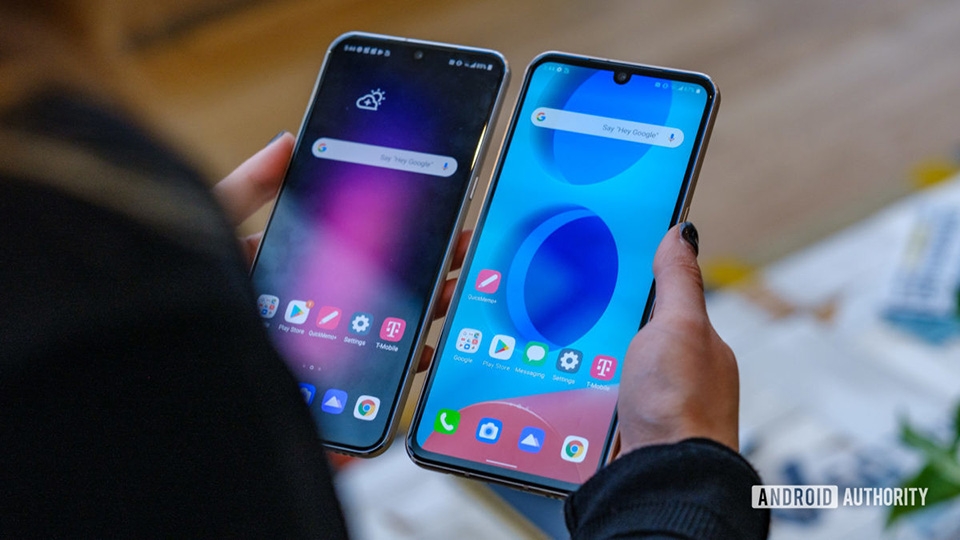 Trên tay LG V60 ThinQ (ảnh 1) Trên tay LG V60 ThinQ (ảnh 1)