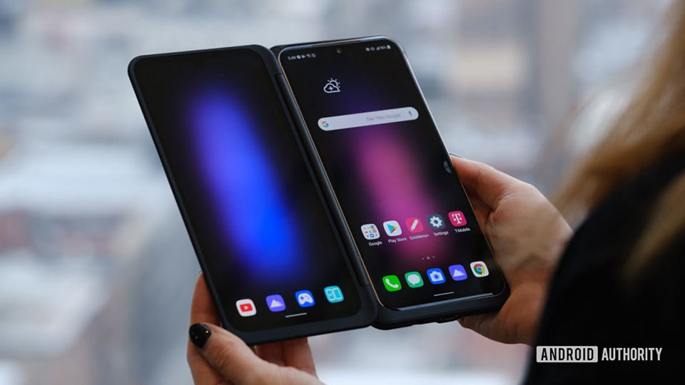 Trên tay LG V60 ThinQ (ảnh 7) Trên tay LG V60 ThinQ (ảnh 7)