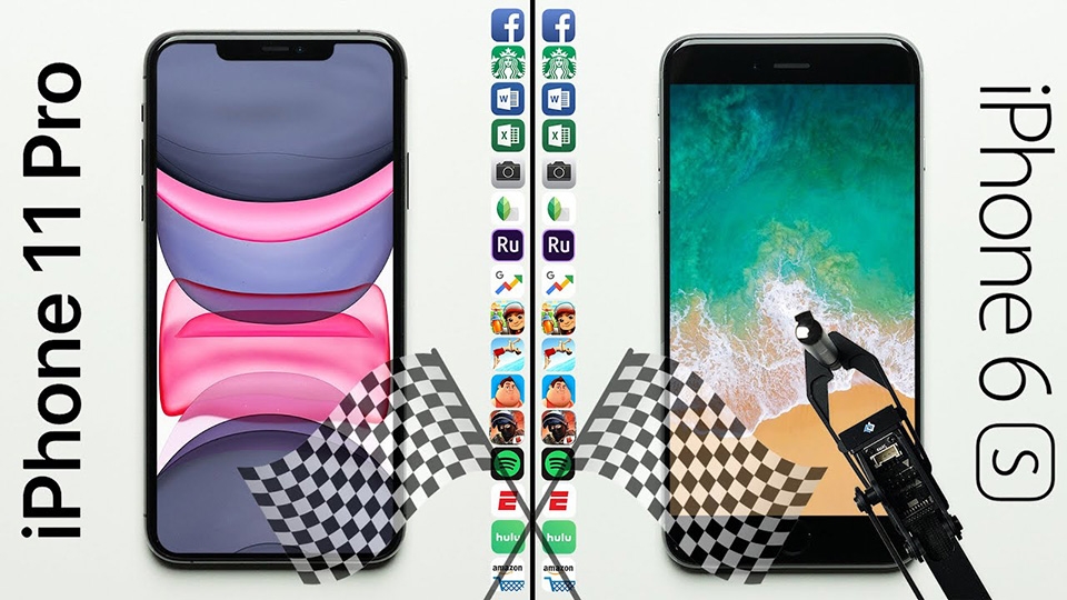 So sánh iPhone 11 Pro Max và iPhone 6S Plus