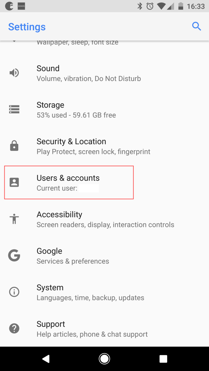 đăng xuất google