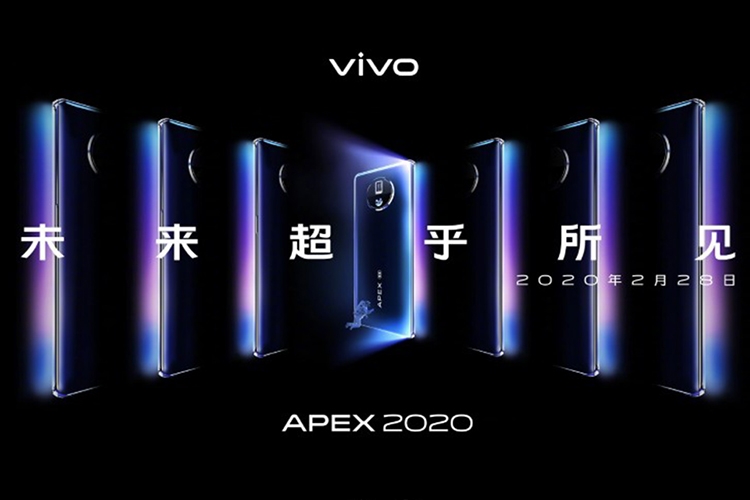 Ngắm Vivo APEX 2020 đẹp lung linh với màn hình thác đổ cong 120 độ 1