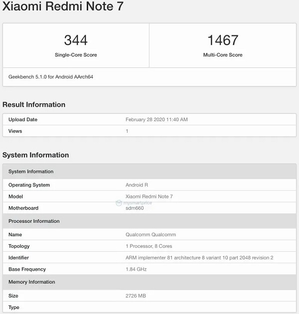 Redmi Note 7