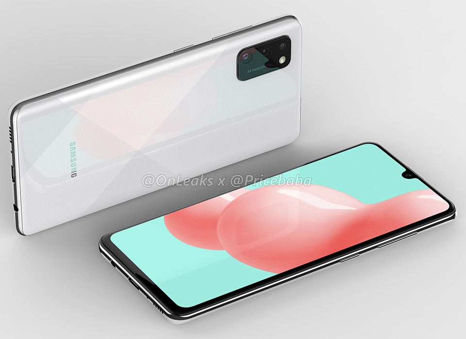 Ảnh render Galaxy A41 (ảnh 1)