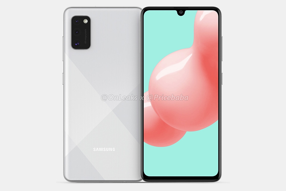 Ảnh render Galaxy A41 (ảnh 2)