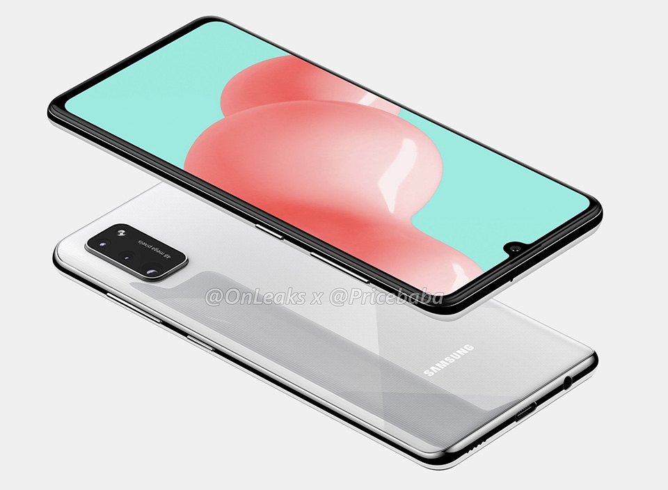 Ảnh render Galaxy A41 (ảnh 3)
