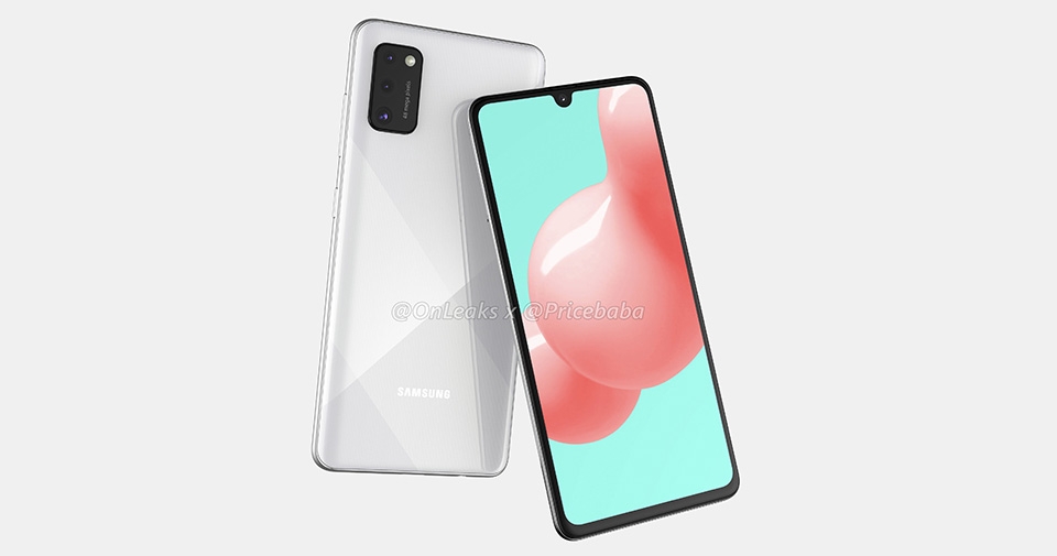Ảnh render Galaxy A41 (ảnh 4)