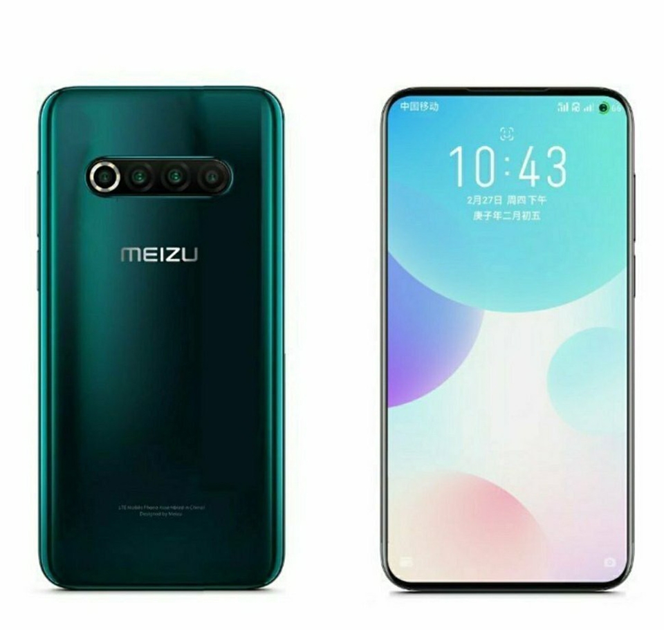 meizu 17 lộ ảnh render