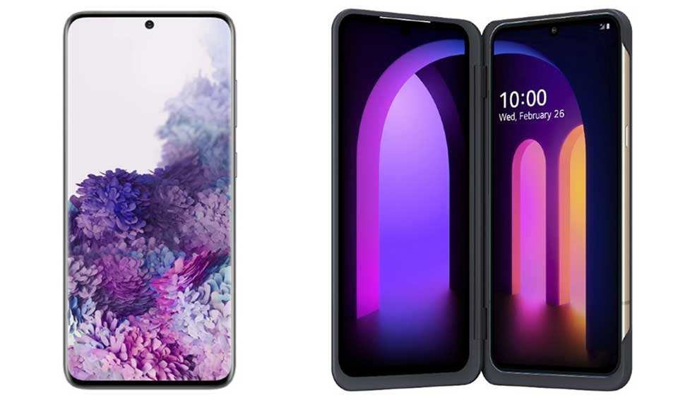Samsung Galaxy S20 vs LG V60 ThinQ Samsung Galaxy S20 vs LG V60 ThinQ