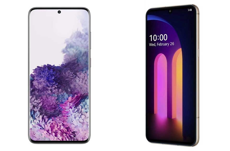 Samsung Galaxy S20 vs LG V60 ThinQ Samsung Galaxy S20 vs LG V60 ThinQ