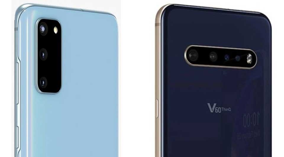 Samsung Galaxy S20 vs LG V60 ThinQ Samsung Galaxy S20 vs LG V60 ThinQ