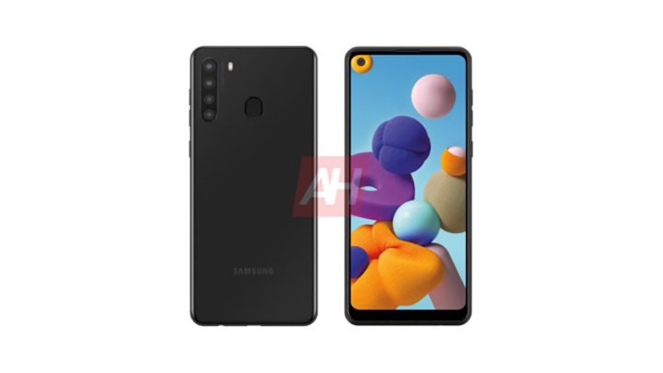 Ảnh render Galaxy A21 Ảnh render Galaxy A21