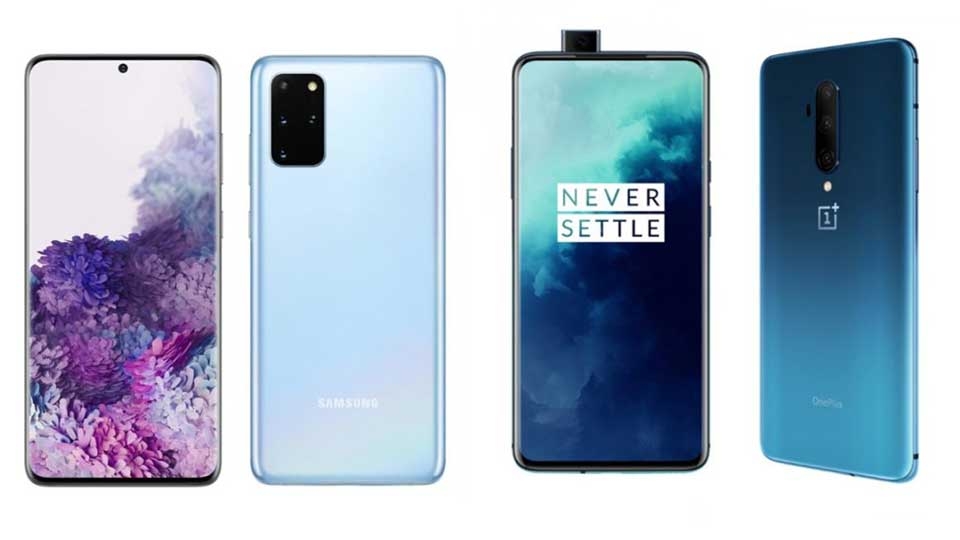 Samsung Galaxy S20 và OnePlus 7T Pro Samsung Galaxy S20 và OnePlus 7T Pro