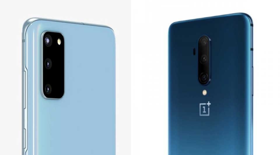 Samsung Galaxy S20 và OnePlus 7T Pro Samsung Galaxy S20 và OnePlus 7T Pro
