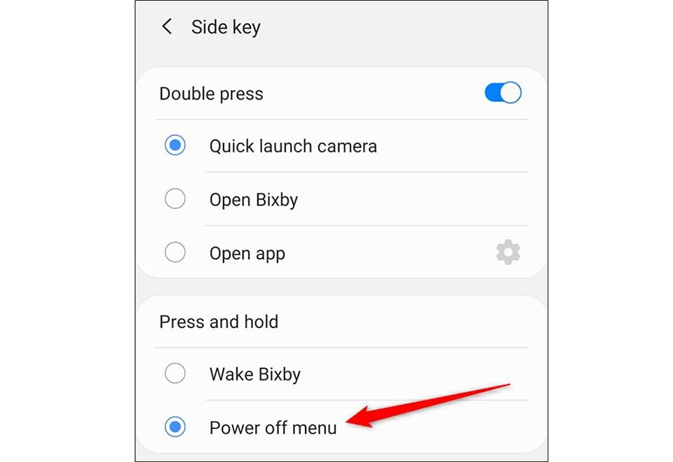Thay đổi hành động nút trên Galaxy S20 Thay đổi hành động nút trên Galaxy S20
