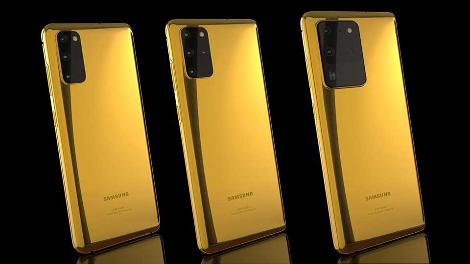Samsung Galaxy S20 24K Gold
