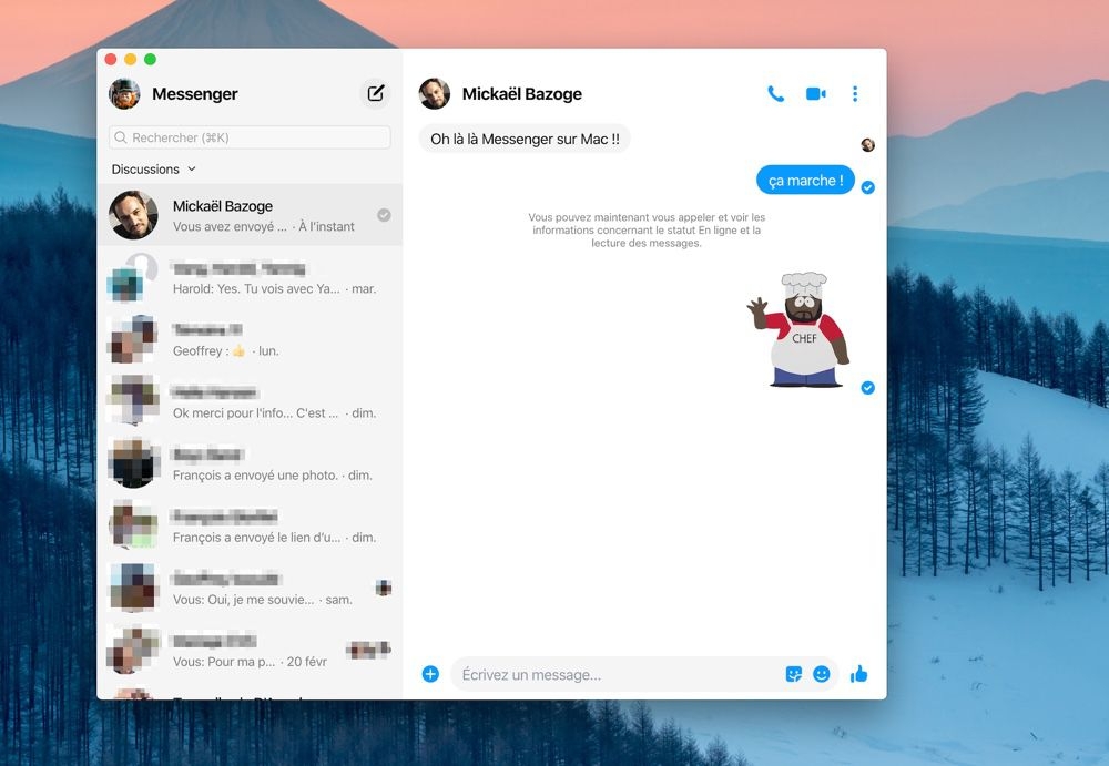 Facebook Messenger for macOS 04 Facebook Messenger for macOS 04