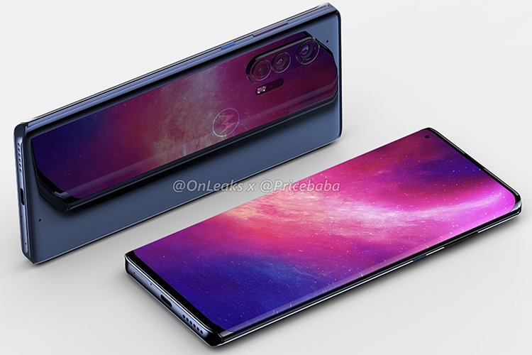 Rò rỉ thiết kế Motorola Edge+ với màn hình thác đổ đẹp mắt 2