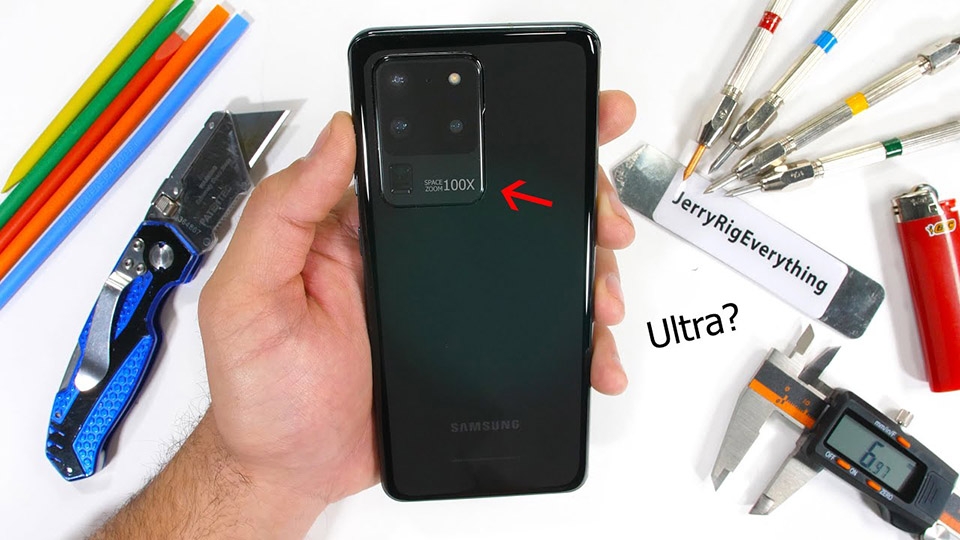 Tra tấn Samsung Galaxy S20 Ultra (ảnh 1)