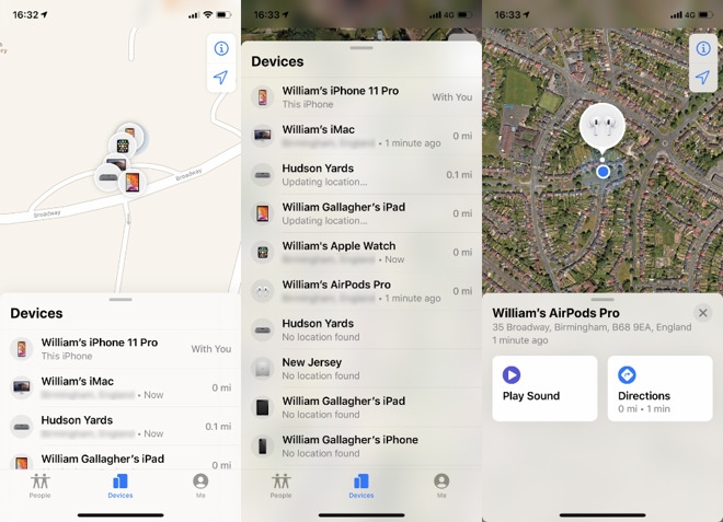 Tìm AirPods bằng Find My 03 Tìm AirPods bằng Find My 03