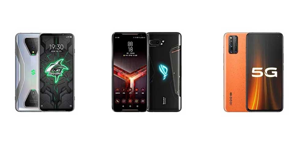 Black Shark 3, Asus ROG Phone 2 và iQOO 3 5G