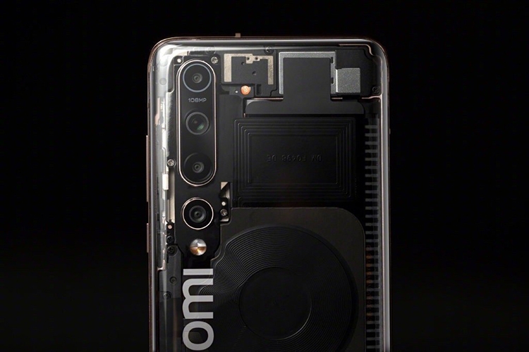 Những hình ảnh ấn tượng của Xiaomi Mi 10 Transparent Edition mặt lưng trong suốt 4
