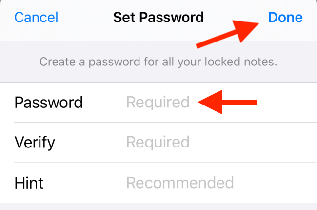reset mật khẩu apple notes