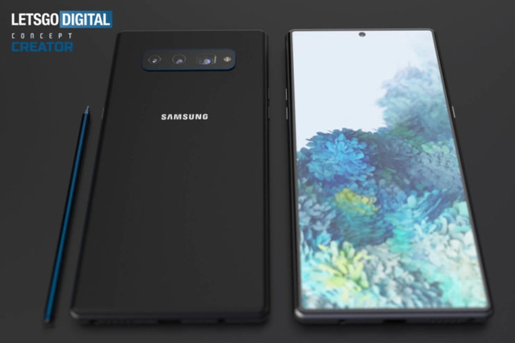 Ngắm Galaxy Note 20 đẹp lịch lãm với cụm camera đặt ngang 2