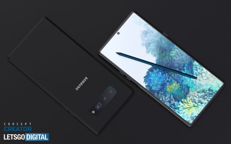 Ngắm Galaxy Note 20 đẹp lịch lãm với cụm camera đặt ngang 4