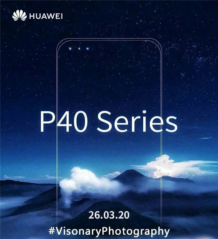Huawei P40 series sẽ có tới 3 camera selfie ở mặt trước 1