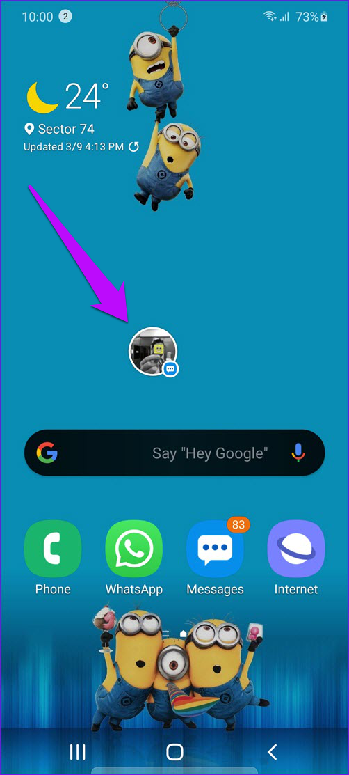 chia đôi màn hình trên galaxy s20