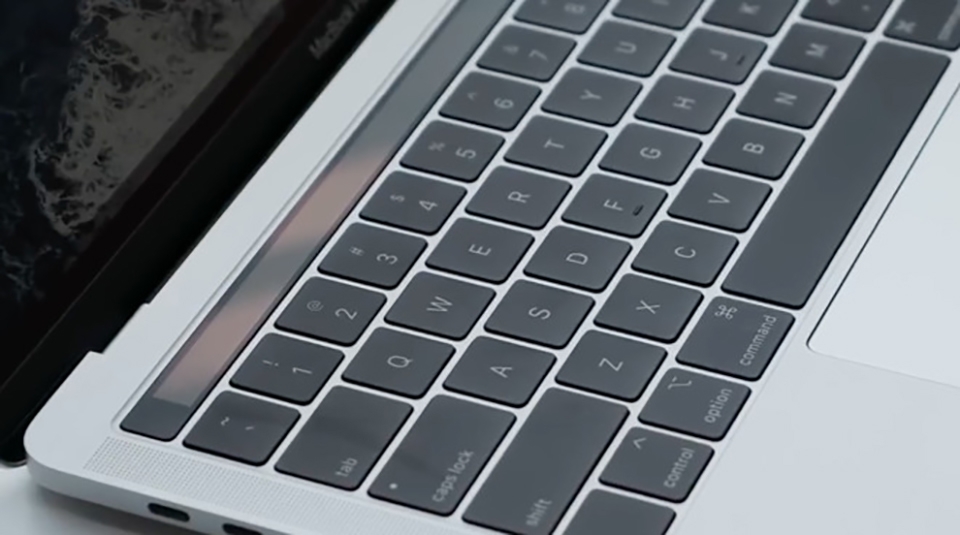 Bằng sáng chế Apple về Touch Bar trên MacBook