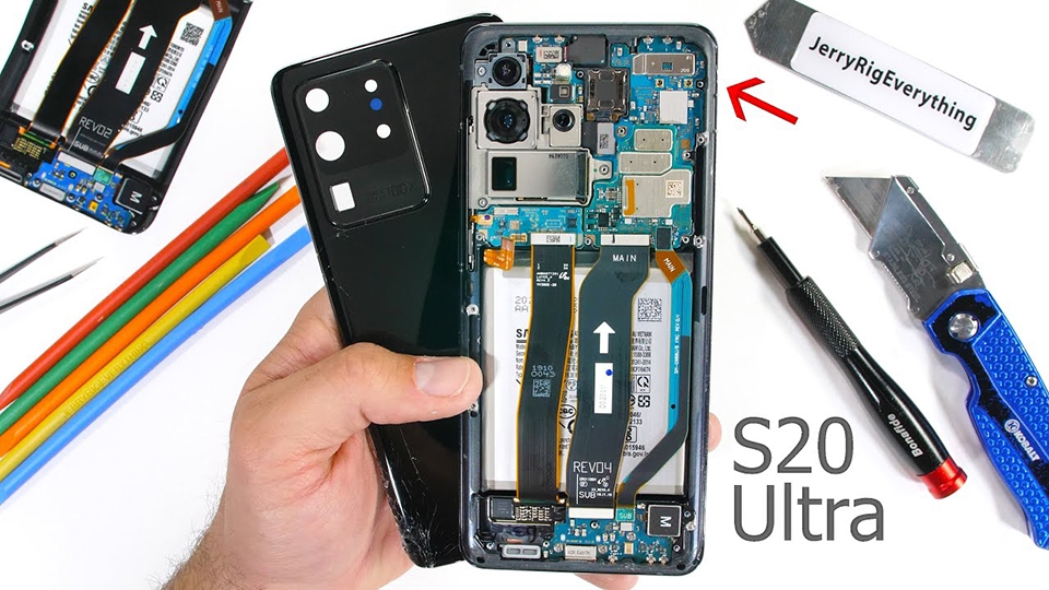Mổ xẻ Galaxy S20 Ultra Mổ xẻ Galaxy S20 Ultra