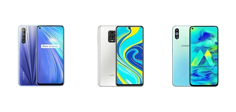 So sánh thông số kỹ thuật giữa Redmi Note 9 Pro vs Realme 6 vs Samsung Galaxy M40
