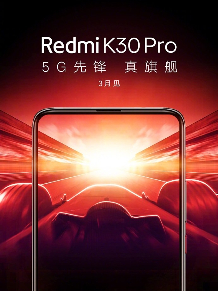 Poster quảng cáo Redmi K30 Pro Poster quảng cáo Redmi K30 Pro