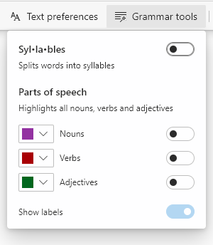 công cụ đọc microsoft edge