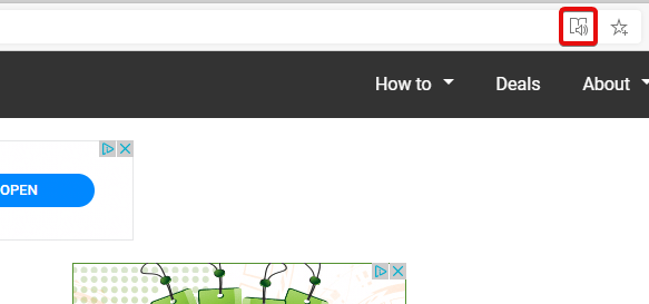 công cụ đọc microsoft edge