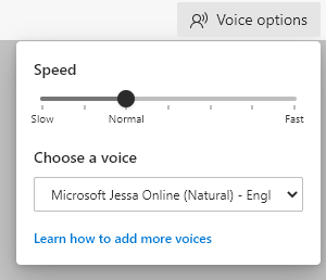 công cụ đọc microsoft edge