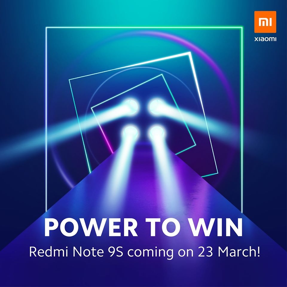 Redmi Note 9S sẽ chính thức ra mắt vào ngày 23/3 tới đây 1