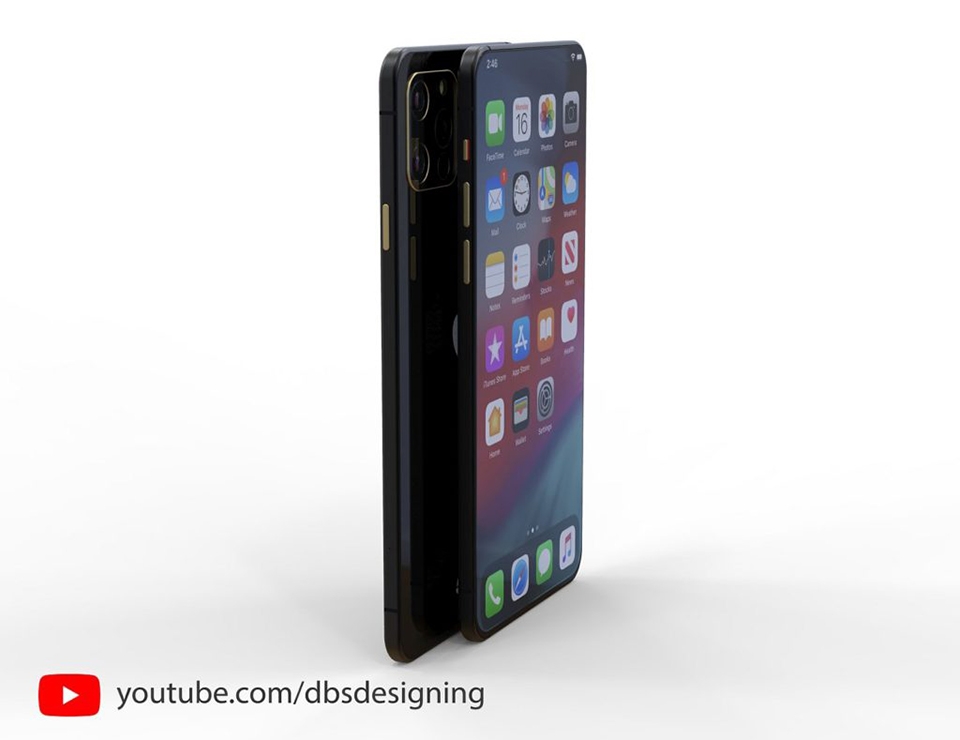 Concept iPhone 12 (ảnh 6) Concept iPhone 12 (ảnh 6)